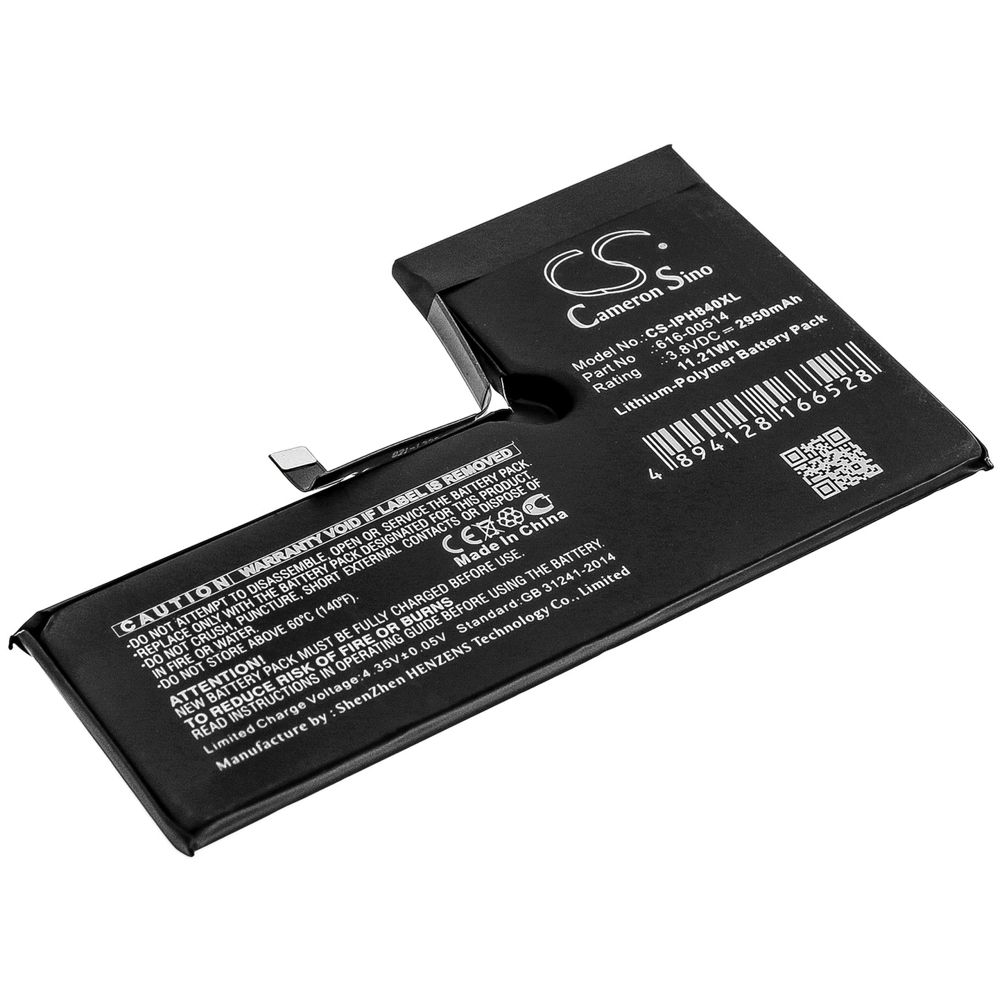 CS-IPH840XL Replacement Battery – Compatible with A1920, A2097, A2098, A2099, A2100, iPhone 11.2, iPhone Xs