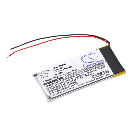3.7V 110mAh Li-Polymer MP3/MP4/PMP Battery for Apple