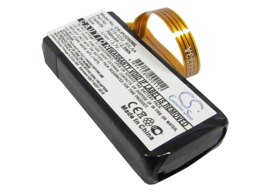 3.7V 700mAh/2.59Wh Li-ion MP3/MP4/PMP Battery for Apple