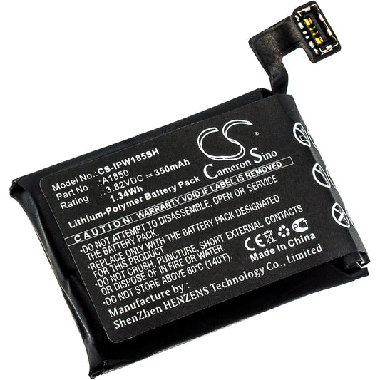 3.82V 350mAh/1.34Wh Li-Polymer Smartwatch Battery for Apple