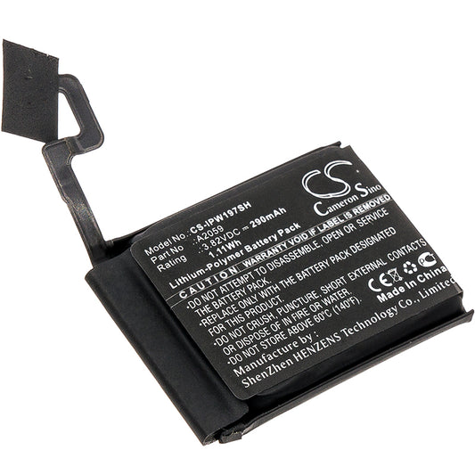 3.82V 290mAh/1.11Wh Li-Polymer Smartwatch Battery for Apple