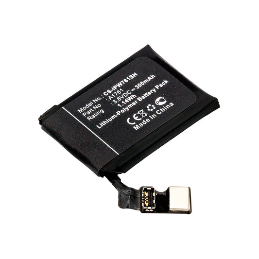 3.8V 300mAh/1.14Wh Li-Polymer Smartwatch Battery for Apple