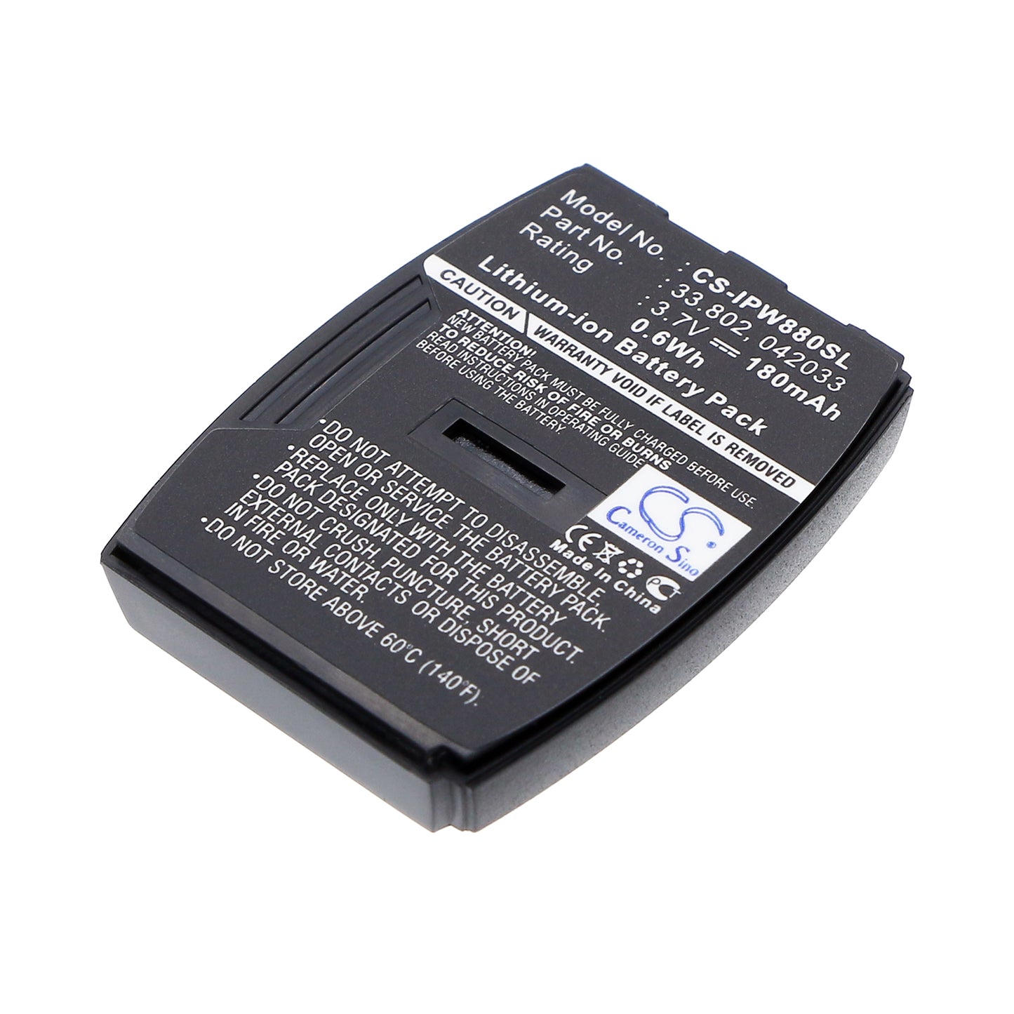 3.7V 180mAh Li-ion Wireless Headset Battery for IPN