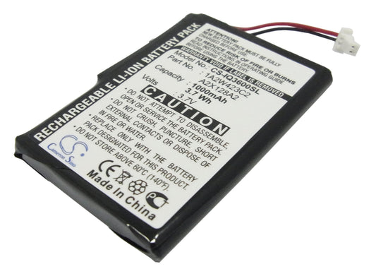 3.7V 1000mAh Li-ion GPS/Navigator Battery for BTI