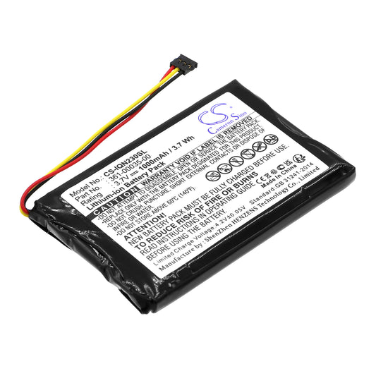 3.7V 1000mAh/3.70Wh Li-ion GPS/Navigator Battery for Garmin
