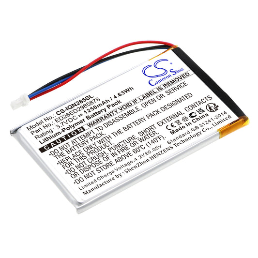 3.7V 1250mAh Li-Polymer GPS/Navigator Battery for Garmin