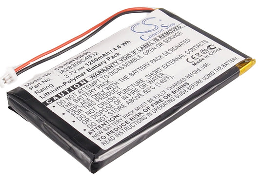 3.7V 1250mAh Li-Polymer GPS/Navigator Battery for Navgear
