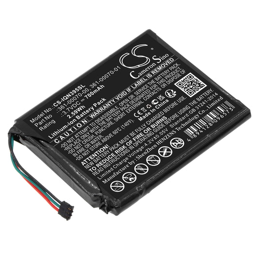 3.7V 1100mAh/4.07Wh Li-ion GPS/Navigator Battery for Garmin
