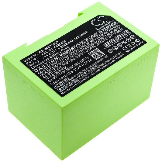CS-IRB710VX Replacement Battery – Compatible with 5150, 7150, 7550, e5, e5150 e515020, e5152, e5154, e5158, e515840 e6, e6, e6198, e619820, i3, i31502F, i4, i6, i7, i7+ i7158, i7550, i755020, i7558, i8, i8+, i8550, j7, Roomba 5150, Roomba 7550, Roomba e5, Roomba e5150, Roomba e515020, Roomba e5152, Roomba e5154, Roomba e5158, Roomba e515840, Roomba e6, Roomba e6 E6134, Roomba e6198, Roomba e619820, Roomba i3, Roomba i4, Roomba i7, Roomba i7+, Roomba i7158, Roomba i7550, Roomba i755020, Roomba