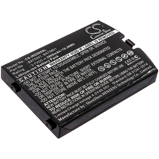 3.7V 2800mAh Li-ion Satellite Phone Battery for Iridium