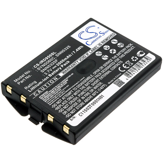 3.7V 2000mAh Li-Ion BATTERY FOR IRIDIUM 95009505