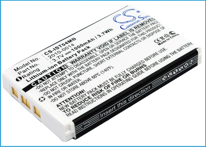 3.7V 1000mAh Li-ion Medical Battery for IRIS