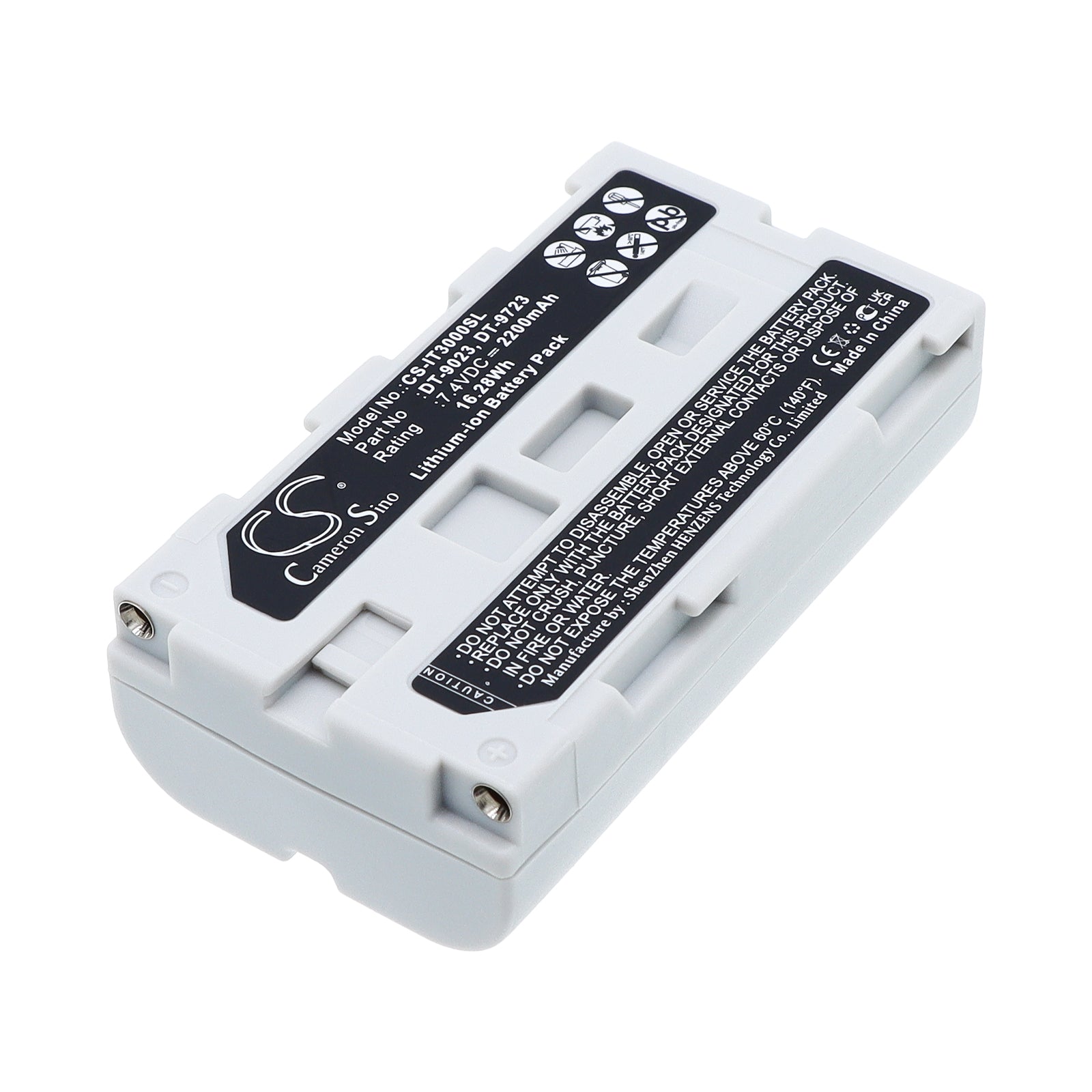 7.4V 2200mAh/16.28Wh Li-ion Barcode/Scanner Battery for EPSON
