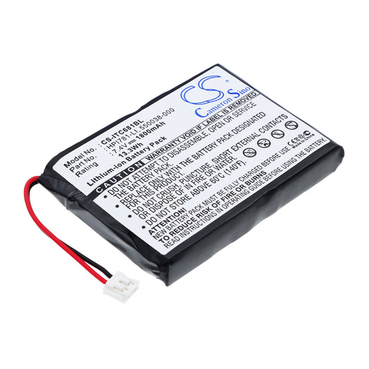 7.4V 1800mAh Li-ion Barcode/Scanner Battery for Intermec