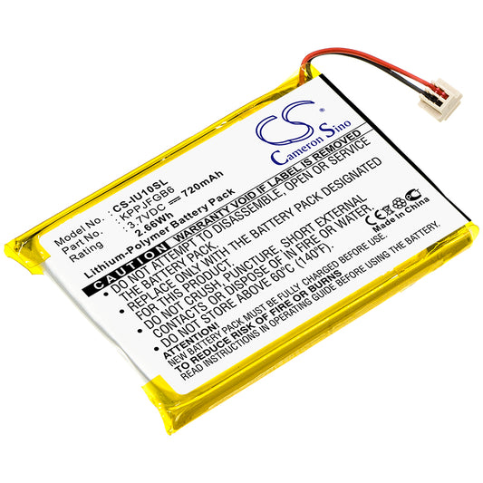 3.7V 720mAh Li-Polymer MP3/MP4/PMP Battery for iRiver
