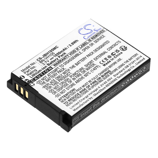 3.7V 1050mAh Li-Ion REPLACEMENT BATTERY FOR JVC BN-VH105 BN-VH105US