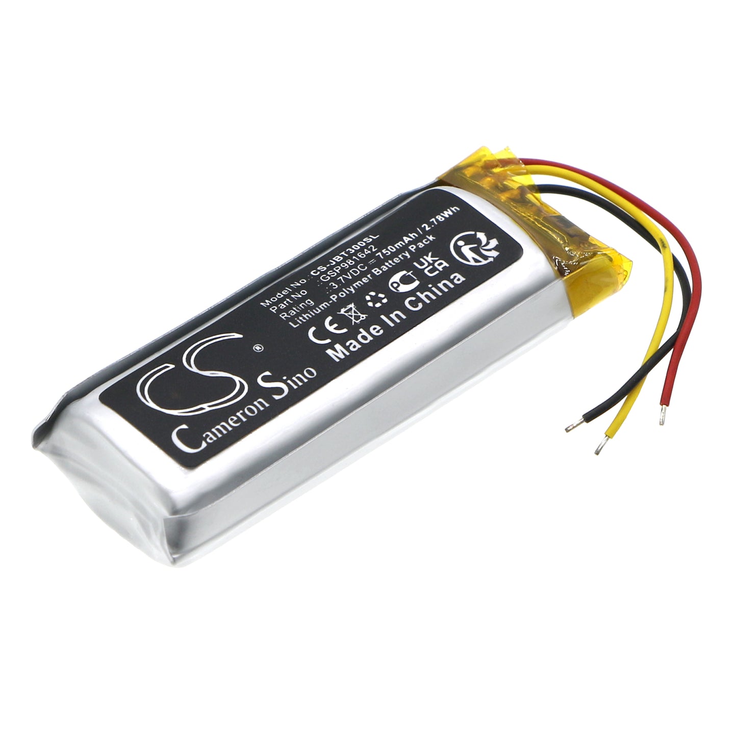 CS-JBT300SL Replacement Battery – Compatible with TUNE Beam Charging Base