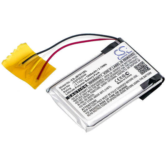3.7V 1000mAh/3.70Wh Li-Polymer Speaker Battery for JBL