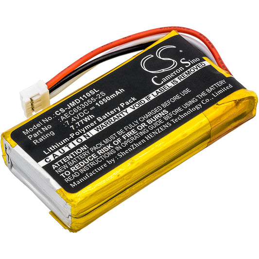 7.4V 1050mAh/7.77Wh Li-Polymer Speaker Battery for JBL