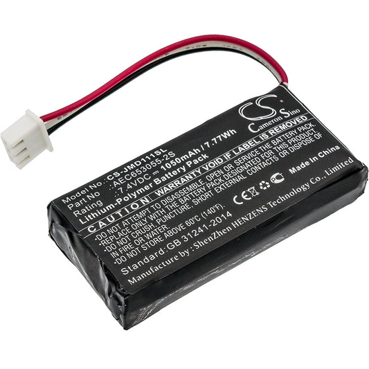 7.4V 1050mAh/7.77Wh Li-Polymer Speaker Battery for JBL