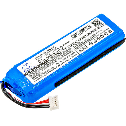 3.7V 6000mAh Li-Polymer BATTERY FOR JBL GSP1029102 MLP912995-2P