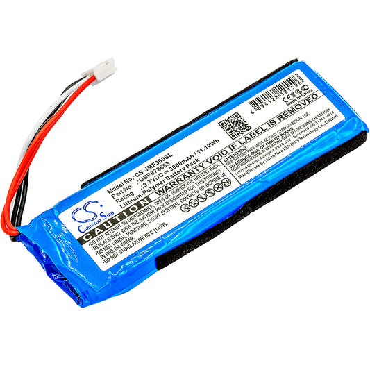 3.7V 3000mAh/11.10Wh Li-Polymer Speaker Battery for JBL