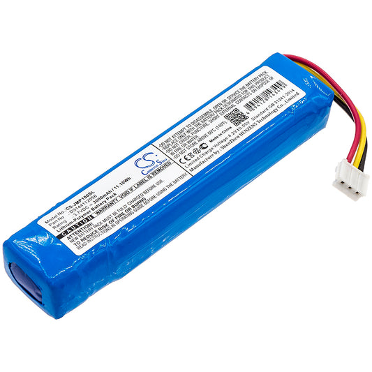 3.7V 3000mAh/11.10Wh Li-Polymer Speaker Battery for JBL