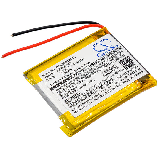 3.7V 800mAh/2.96Wh Li-Polymer Speaker Battery for JBL
