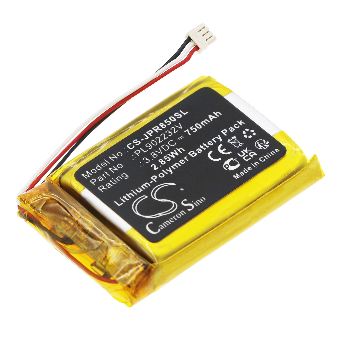 CS-JPR850SL Replacement Battery – Compatible with Elite 85t Charging Case
