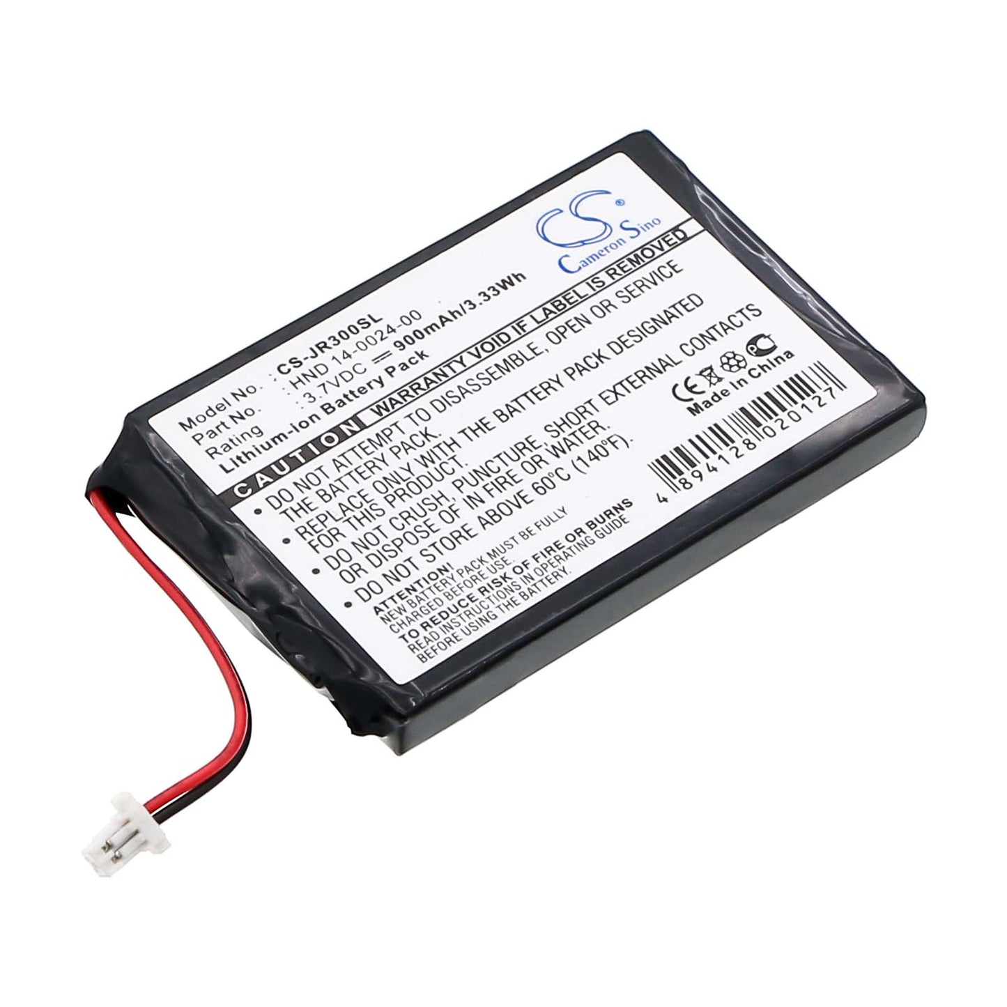 3.7V 900mAh Li-ion PDA/Pocket PC Battery for Palm