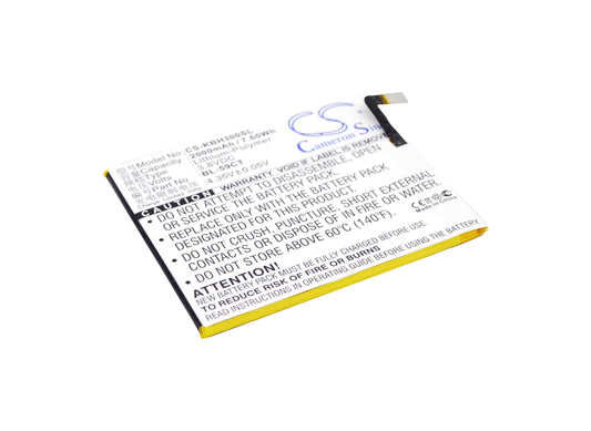 3.8V 2000mAh/7.60Wh Li-Polymer Mobile/SmartPhone Battery for KOOBEE
