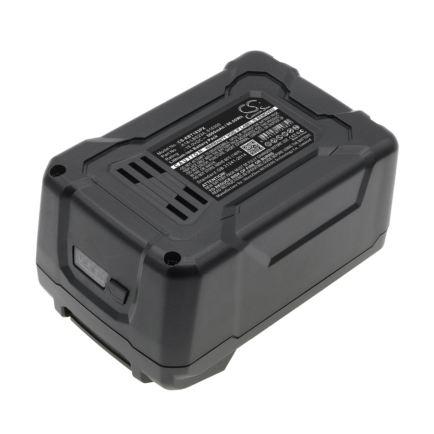 18V 5000mAh/90.00Wh Li-ion Power Tools Battery for KOBALT