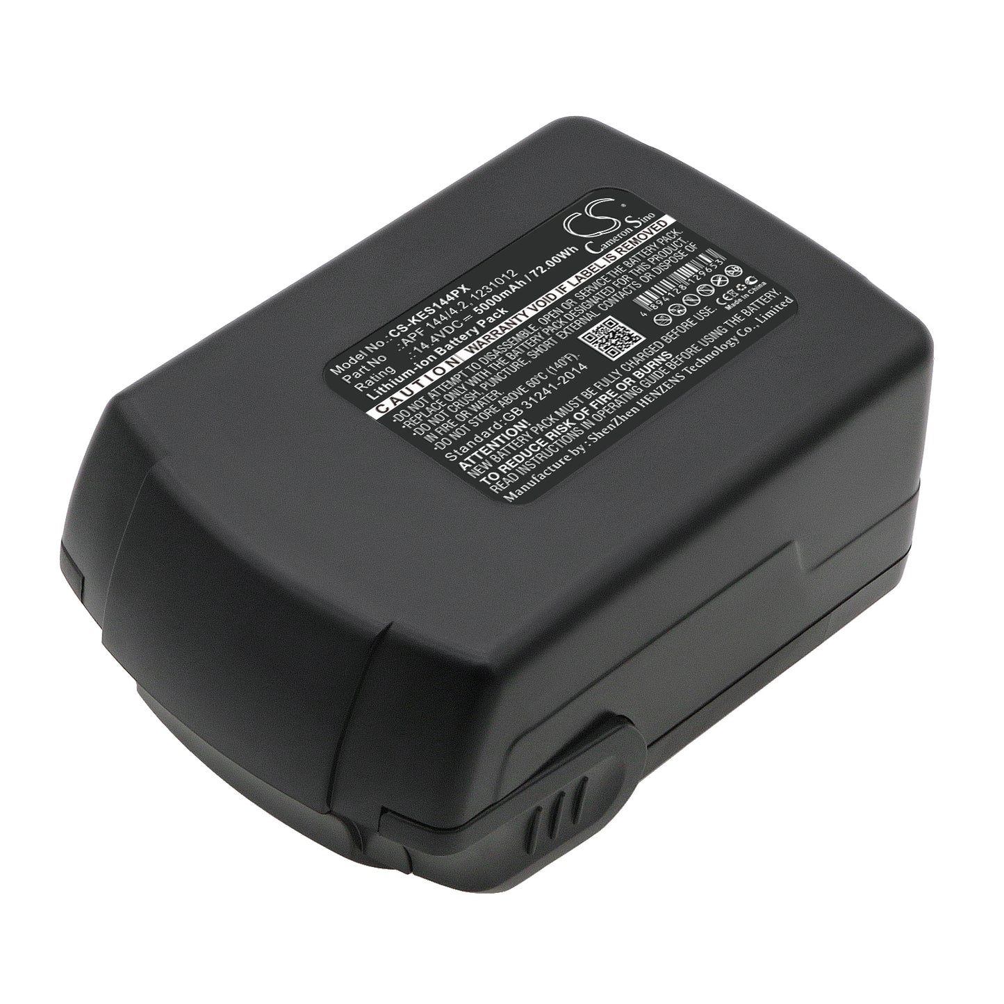 14.4V 5000mAh/72.00Wh Li-ion Power Tools Battery for Kress