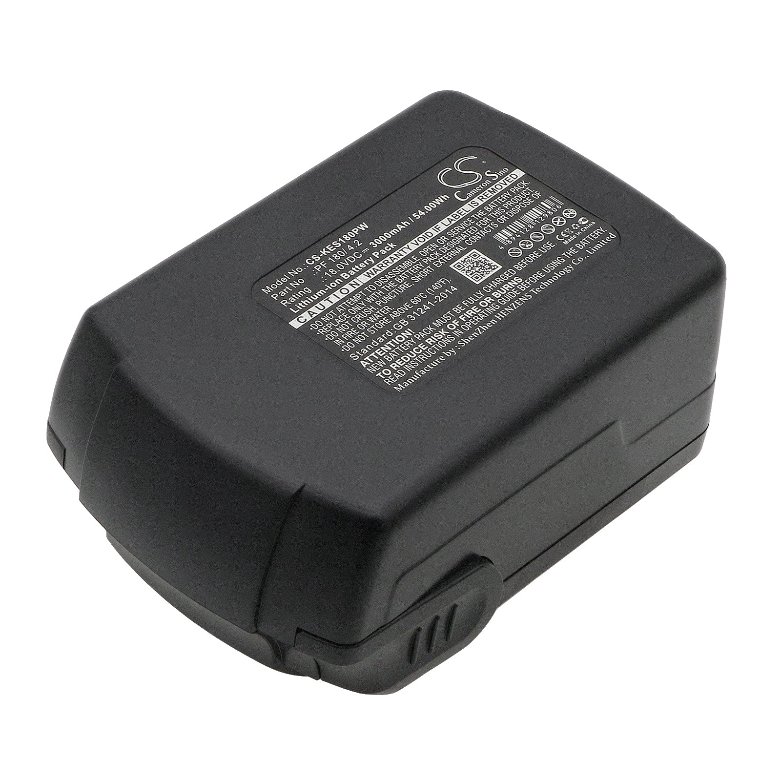 18V 3000mAh/54.00Wh Li-ion Power Tools Battery for Kress