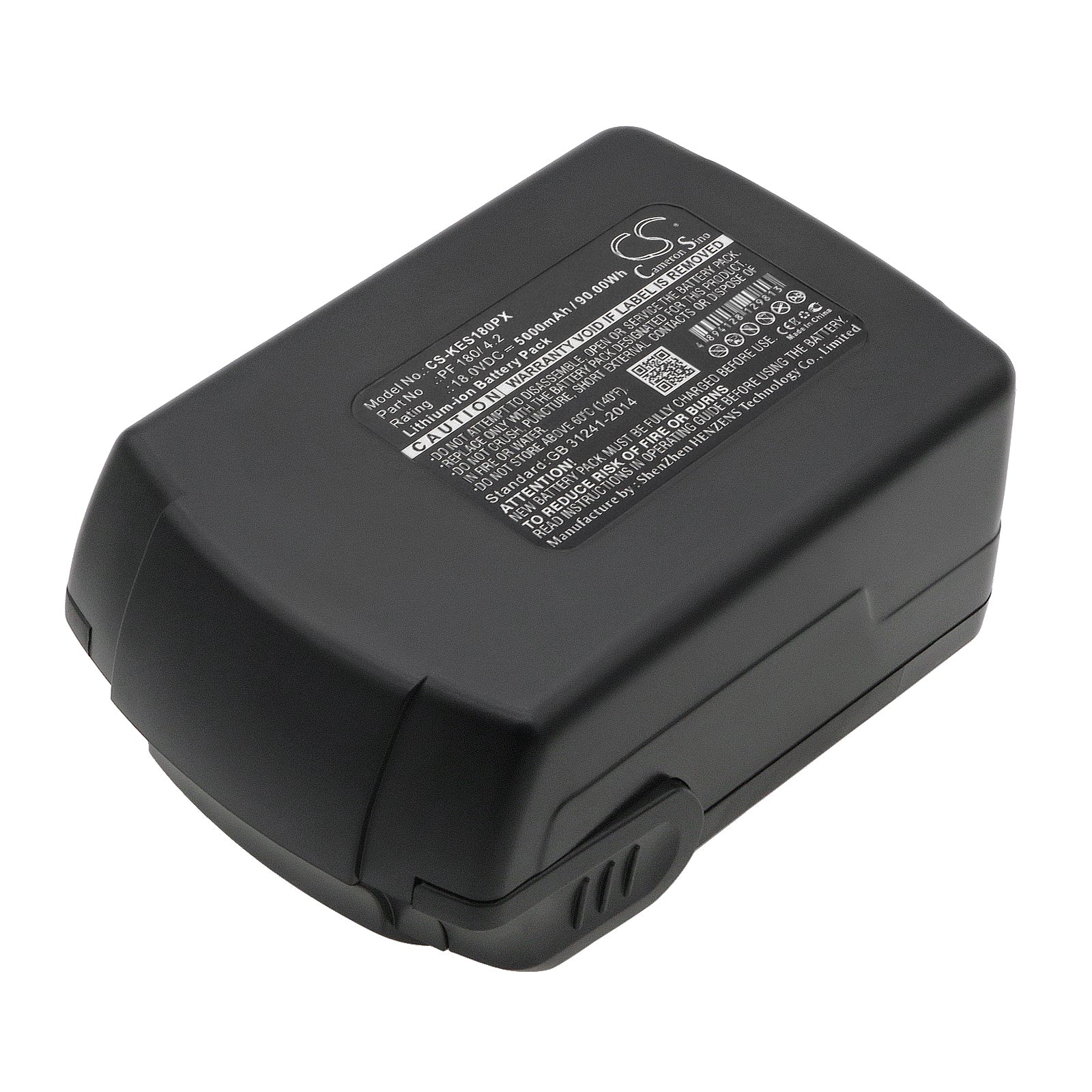18V 5000mAh/90.00Wh Li-ion Power Tools Battery for Kress