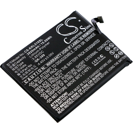 3.85V 3920mAh/15.09Wh Li-Polymer Mobile/SmartPhone Battery for QiKU