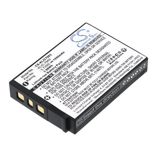 3.7V 1050mAh Li-ion Camera Battery for Kodak