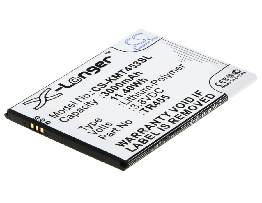 3.8V 3000mAh/11.40Wh Li-Polymer Mobile/SmartPhone Battery for KAZAM