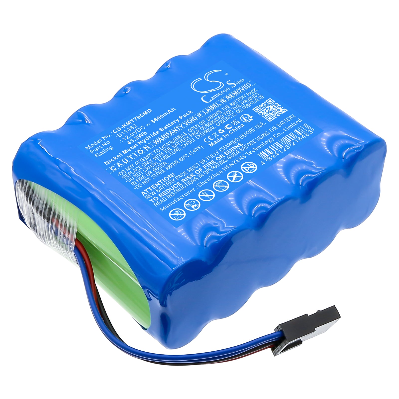CS-KMT795MD Replacement Battery – Compatible with ATS Therapy, M3252795A, VAC ATS Wound Vacuum, Vacuum ATS Therapy
