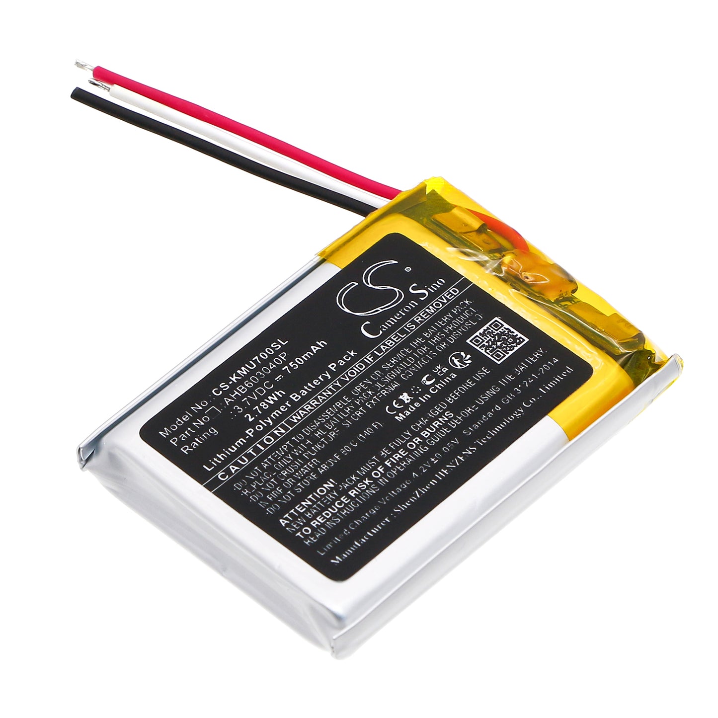 CS-KMU700SL Replacement Battery – Compatible with Mu7
