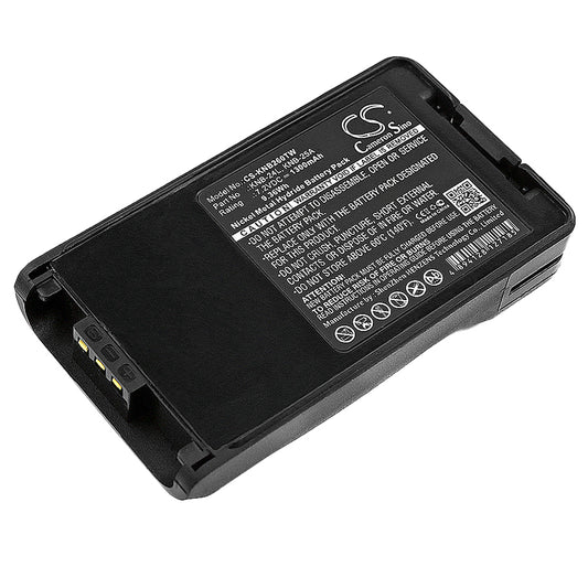 7.2V 1300mAh/9.36Wh Ni-MH Two-Way Radio Battery for KENWOOD