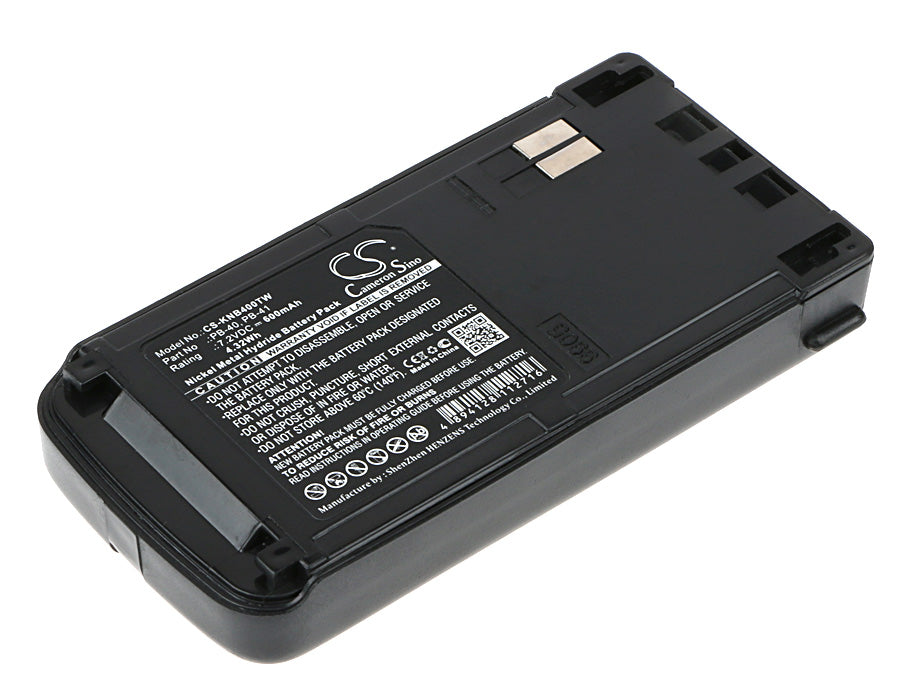7.2V 600mAh/4.32Wh Ni-MH Two-Way Radio Battery for KENWOOD