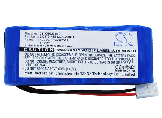 7.2V 3000mAh/21.60Wh Ni-MH Medical Battery for Kangaroo