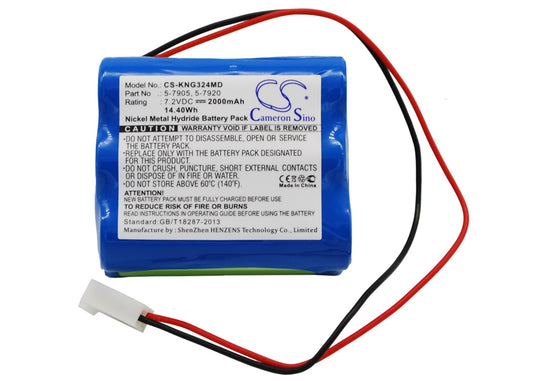 7.2V 2000mAh/14.40Wh Ni-MH Medical Battery for Kangaroo