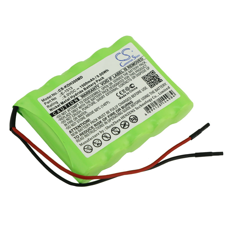 CS-KOH300MD Replacement Battery – Compatible with HeartMirror ECG, HeartMirror EKG