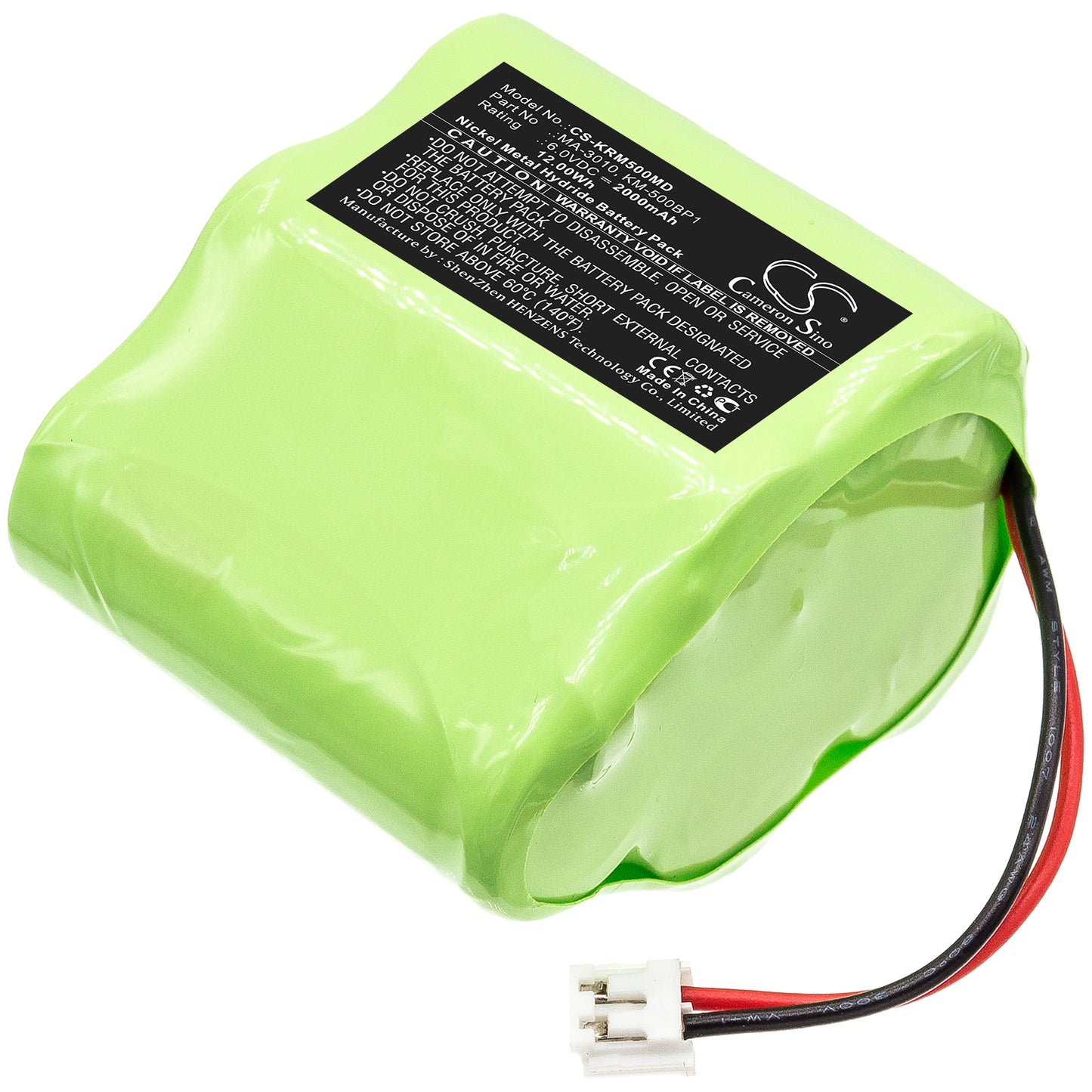 CS-KRM500MD Replacement Battery – Compatible with KM500, KM-500 Auto Keratometer