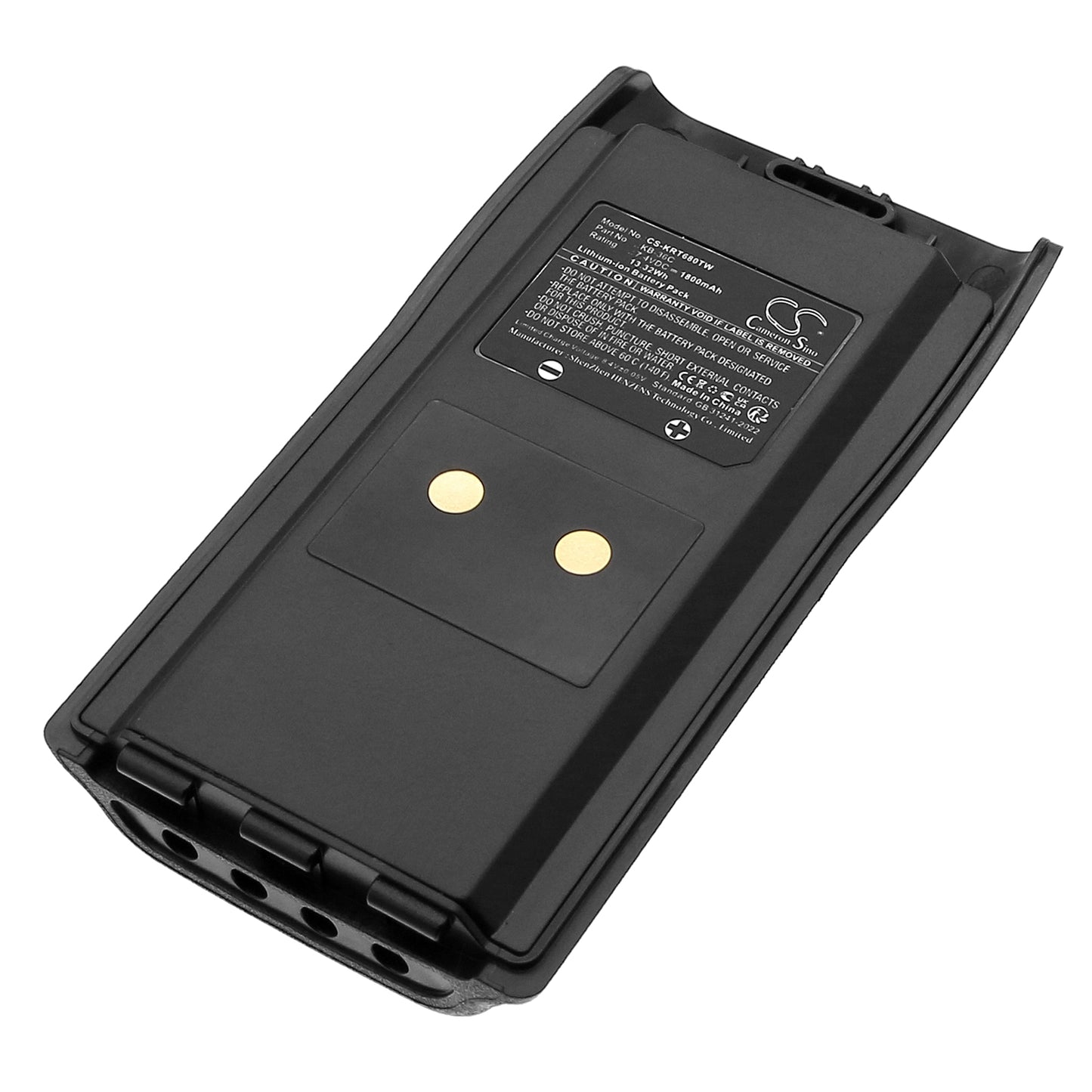 CS-KRT680TW Replacement Battery – Compatible with PT6500, PT-6500, PT6800, PT-6800