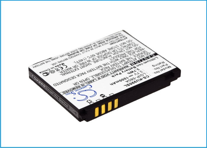 3.7V 1000mAh/3.7Wh Li-ion Mobile/SmartPhone Battery for LG