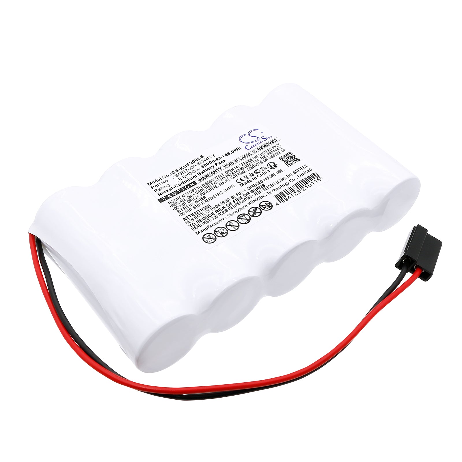 CS-KUF206LS Replacement Battery – Compatible with 002006