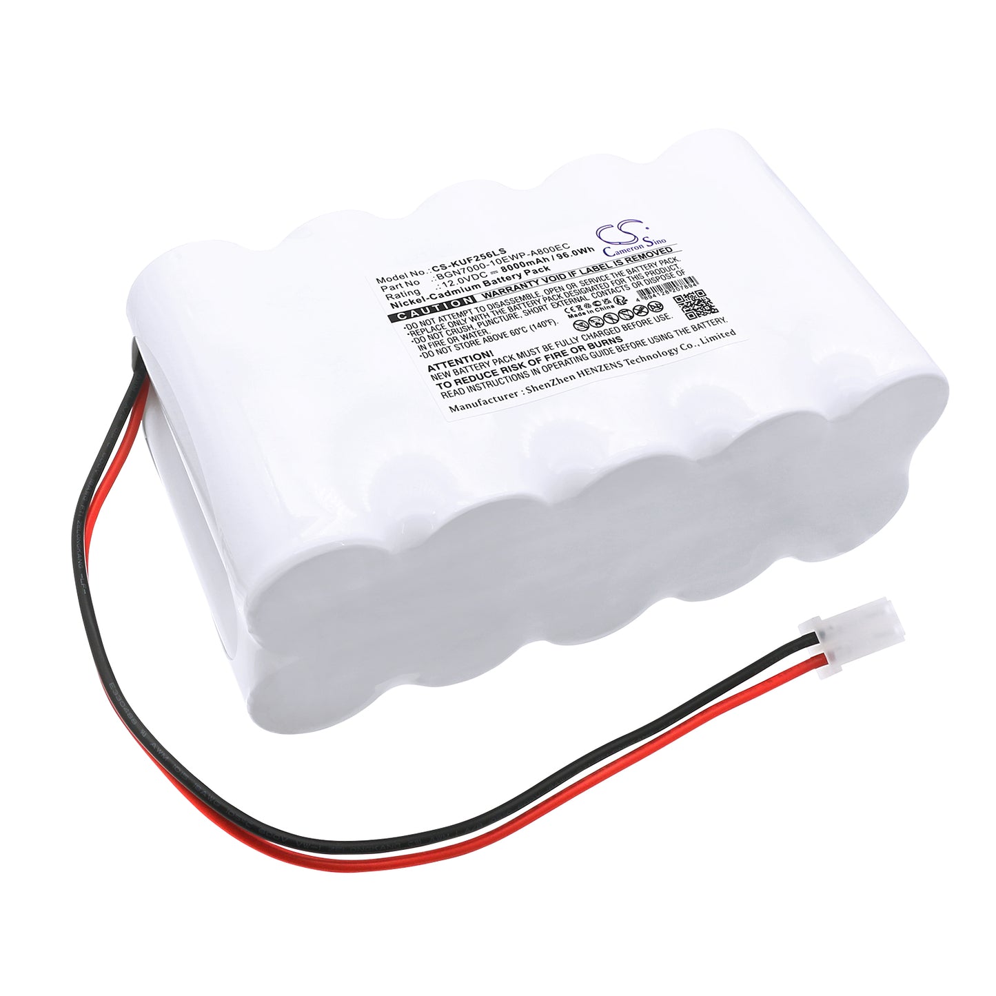 CS-KUF256LS Replacement Battery – Compatible with 002256, 002266, 12C5
